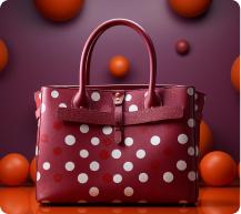 Lewis Vuitton bag Red Strong - Brand New
