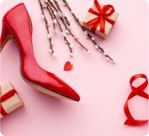 Ladies shoe High Quality Red - brand New